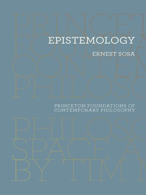 cover image of Epistemology